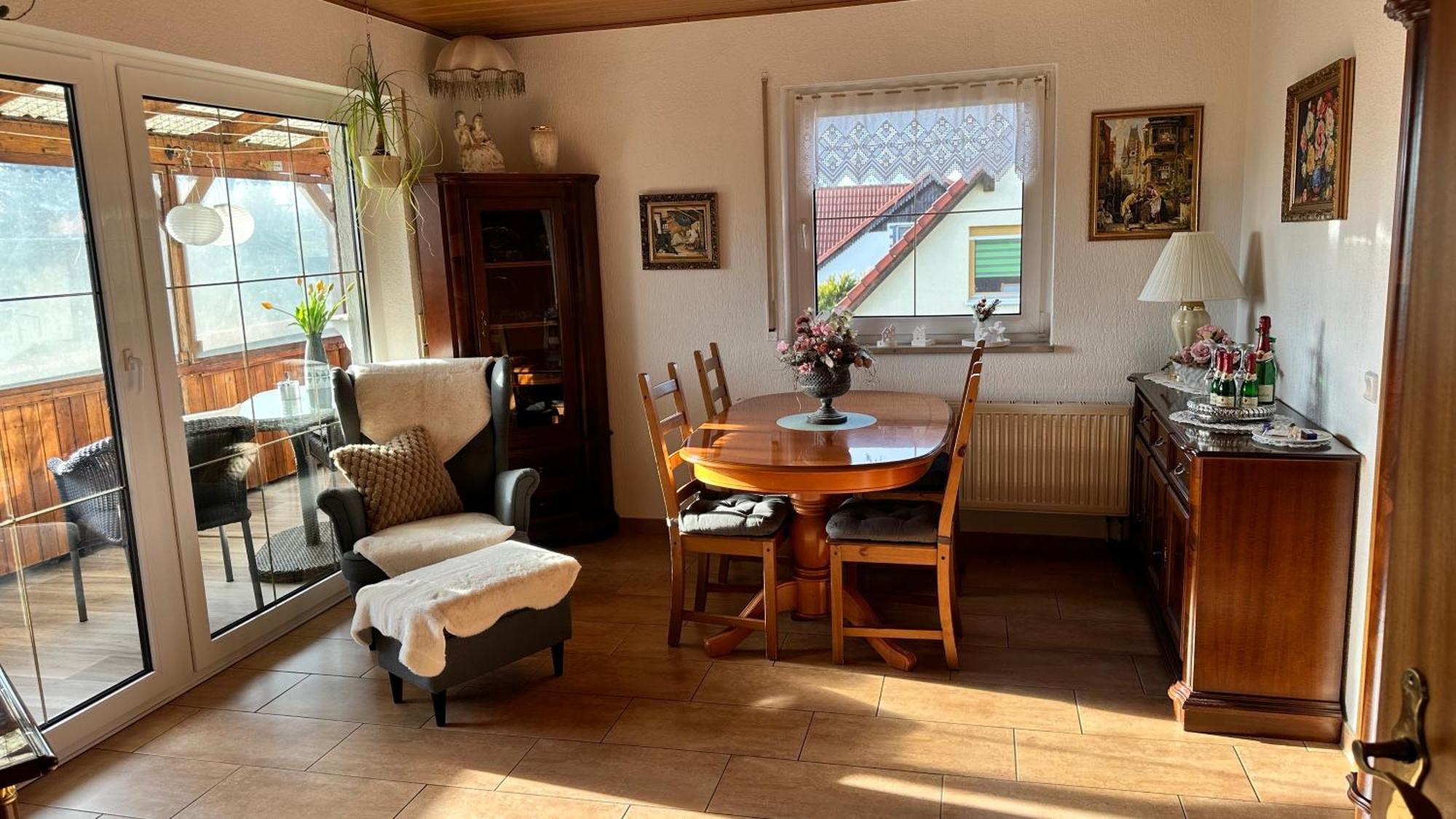 Gaestezimmer Zum Waldsachsener Grund ميرانه المظهر الخارجي الصورة